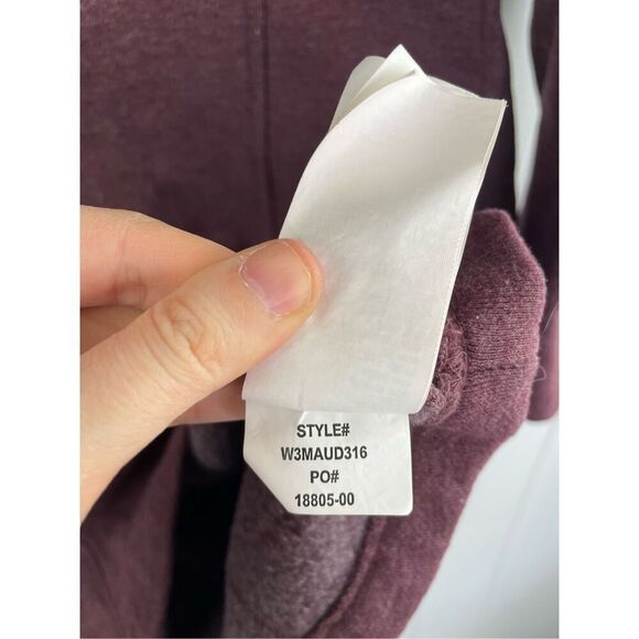 Prana Maud Dress Sweater Hooded in Purple Size S - Picture 5 of 9